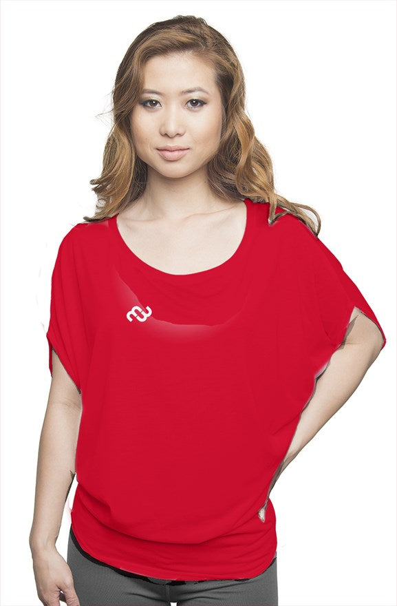 MB flowy draped tee