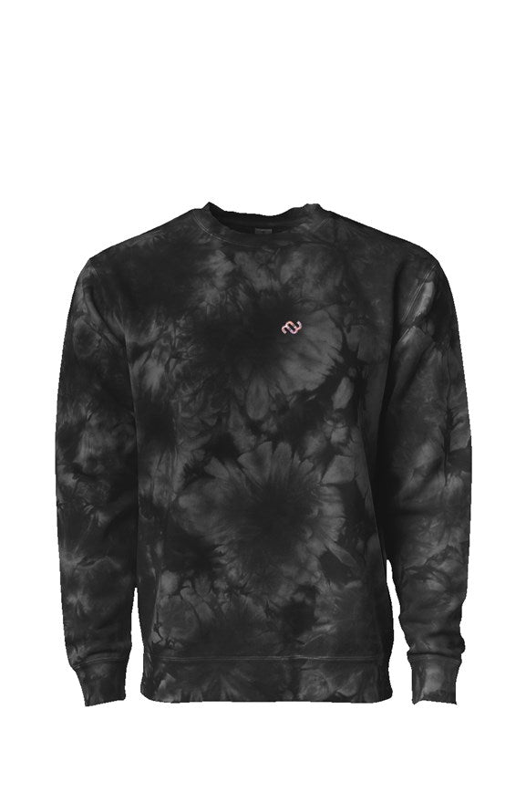MB Crystal Tie Dye Crewneck
