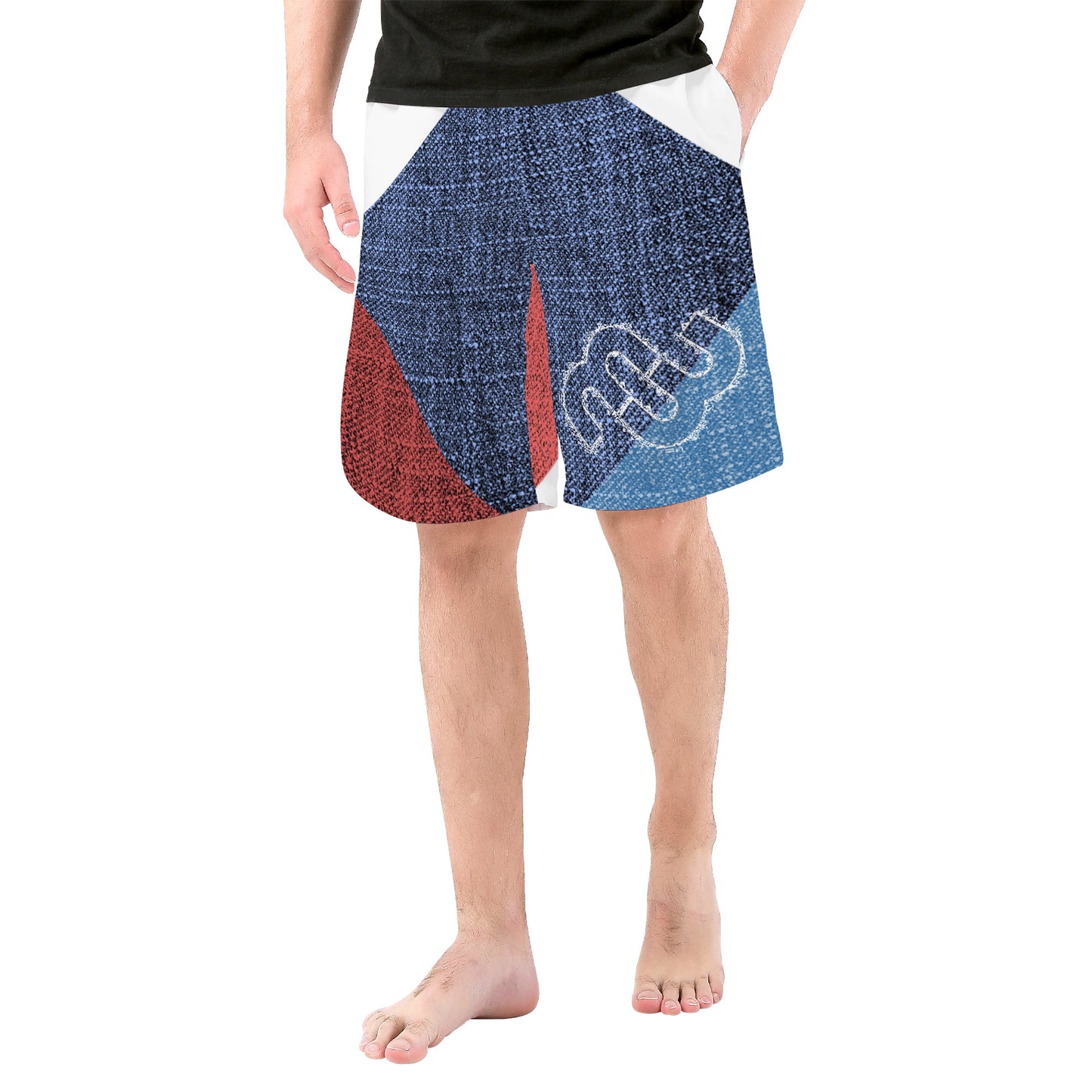 Denim Money Bushae SF_D95 Men's Board Shorts