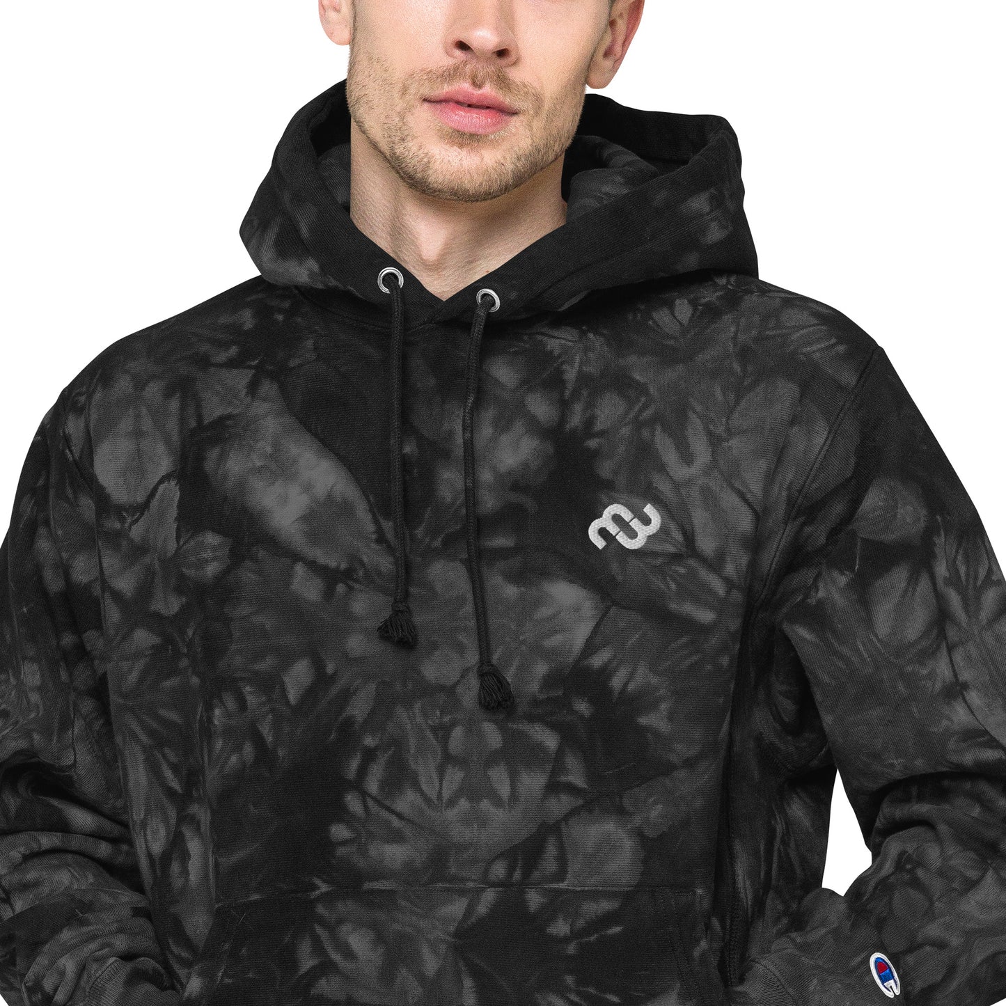 Money Bushae Unisex Champion tie-dye hoodie