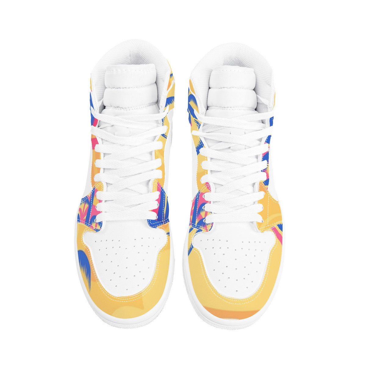 Money Bushae D17 High Top Synthetic Leather Sneaker