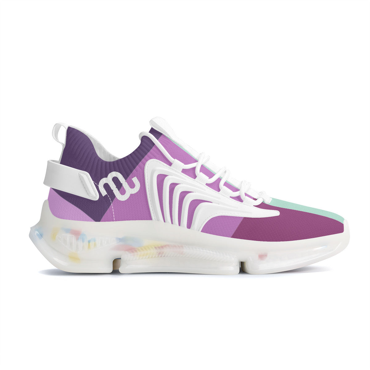 Money Bushae SF_S35 Air Max React Sneakers - White