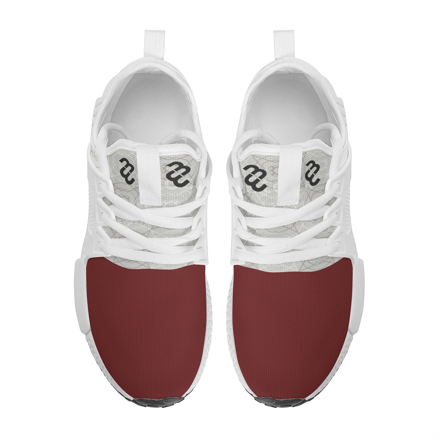 Money Bushae Burgundy  SF_S49 Comfortable Race Sneakers