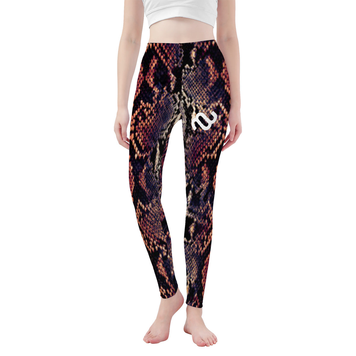 Money Bushae D48 All-Over Print Yoga Leggings