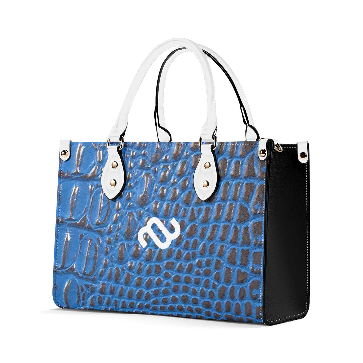 Money Bushae Gator Skin Multiple Sizes Upgraded Luxury Women PU Leather Handbag