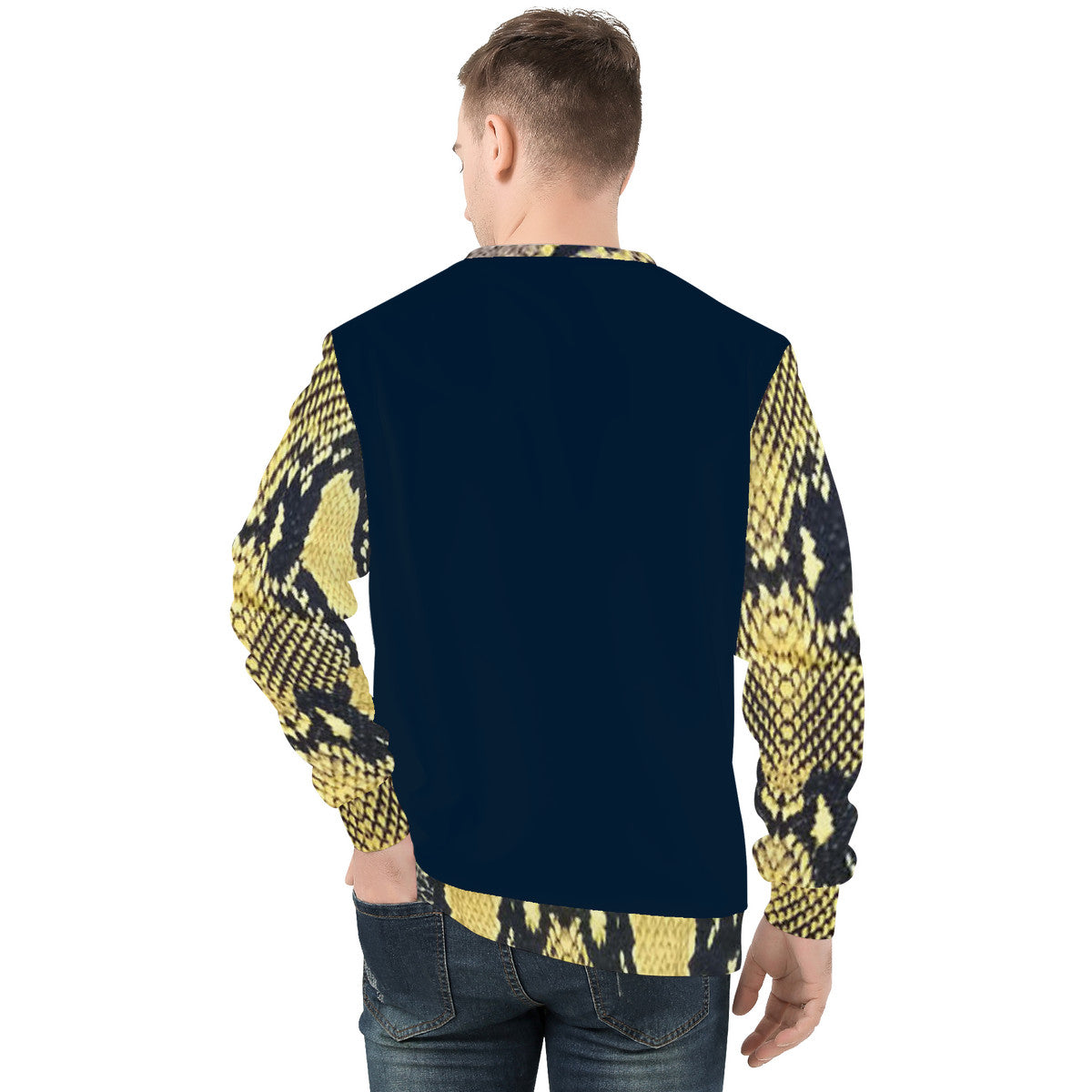Money Bushae D85 Men's All Over Print Sweater