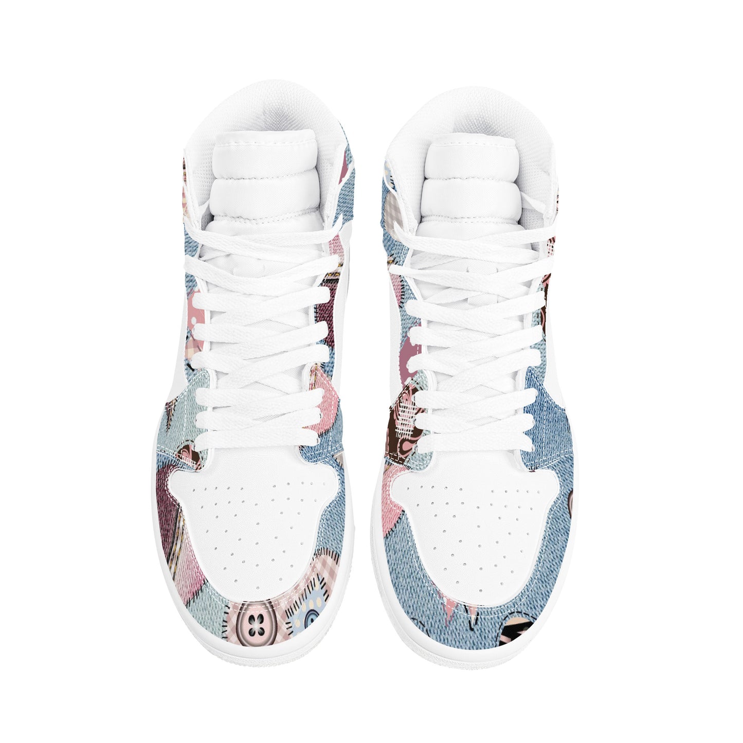 Money Bushae D17 High Top Synthetic Leather Sneaker