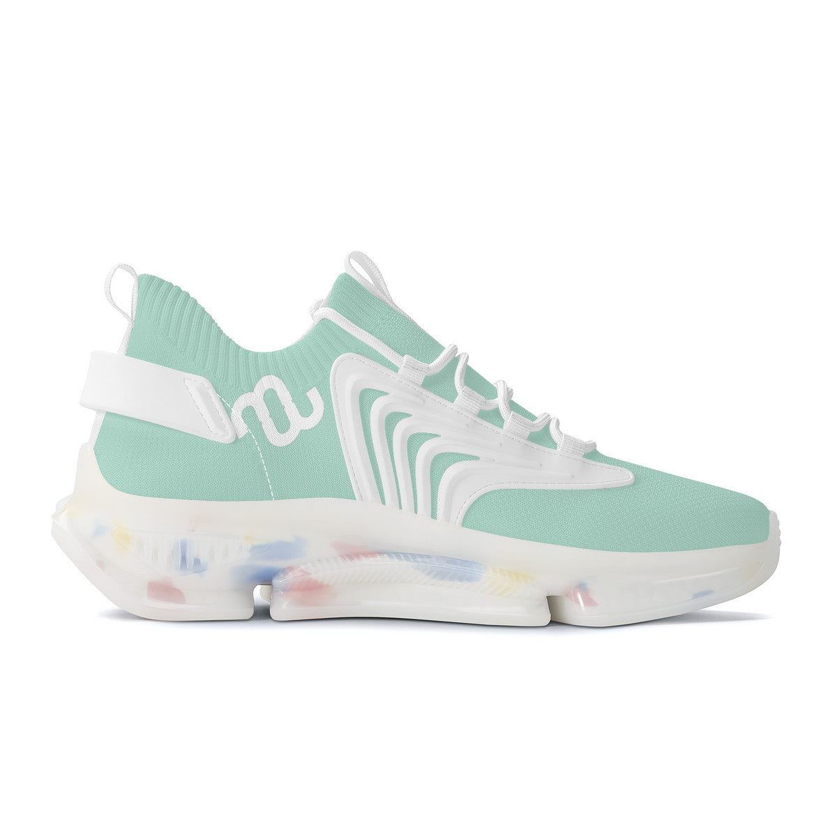 Money Bushae SF_S35 Air Max React Sneakers - White