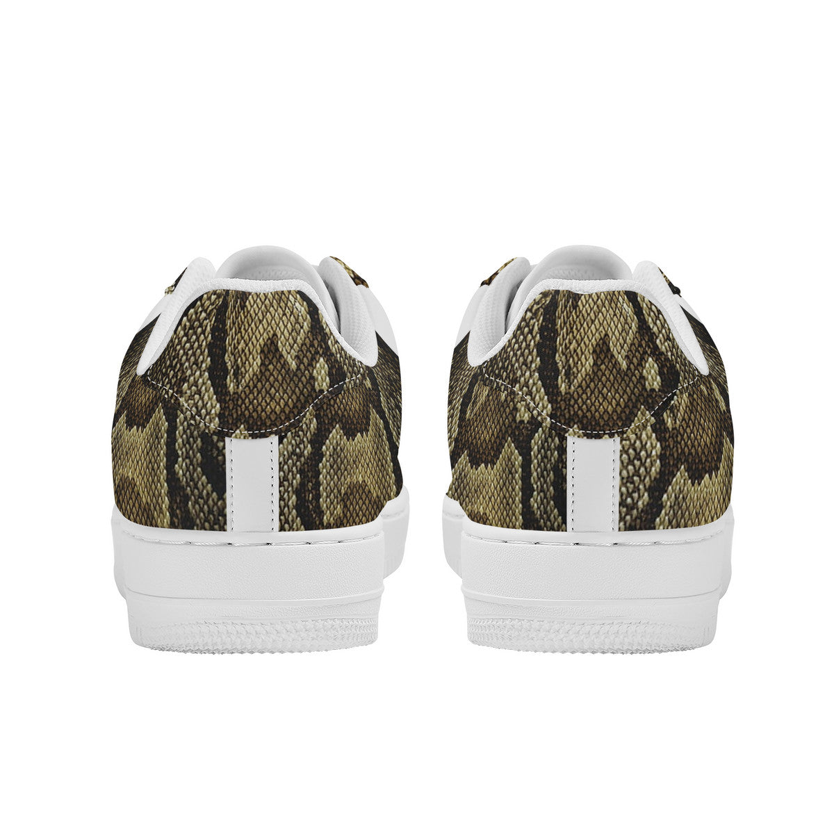 Money Bushae Snake skin print SF_F8 Low Top Unisex Sneaker