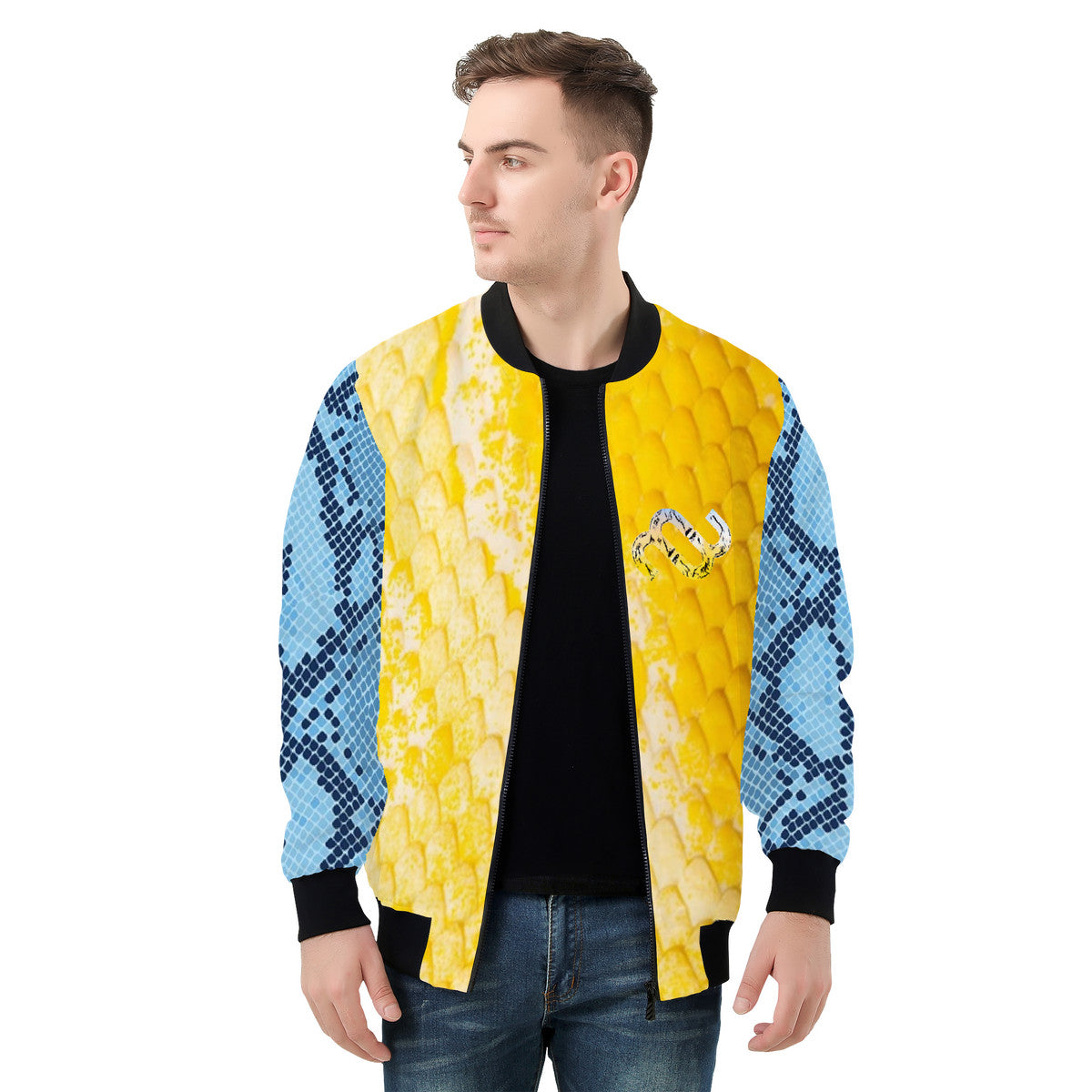 Money Bushae SF_D81 Men's Bomber Jacket