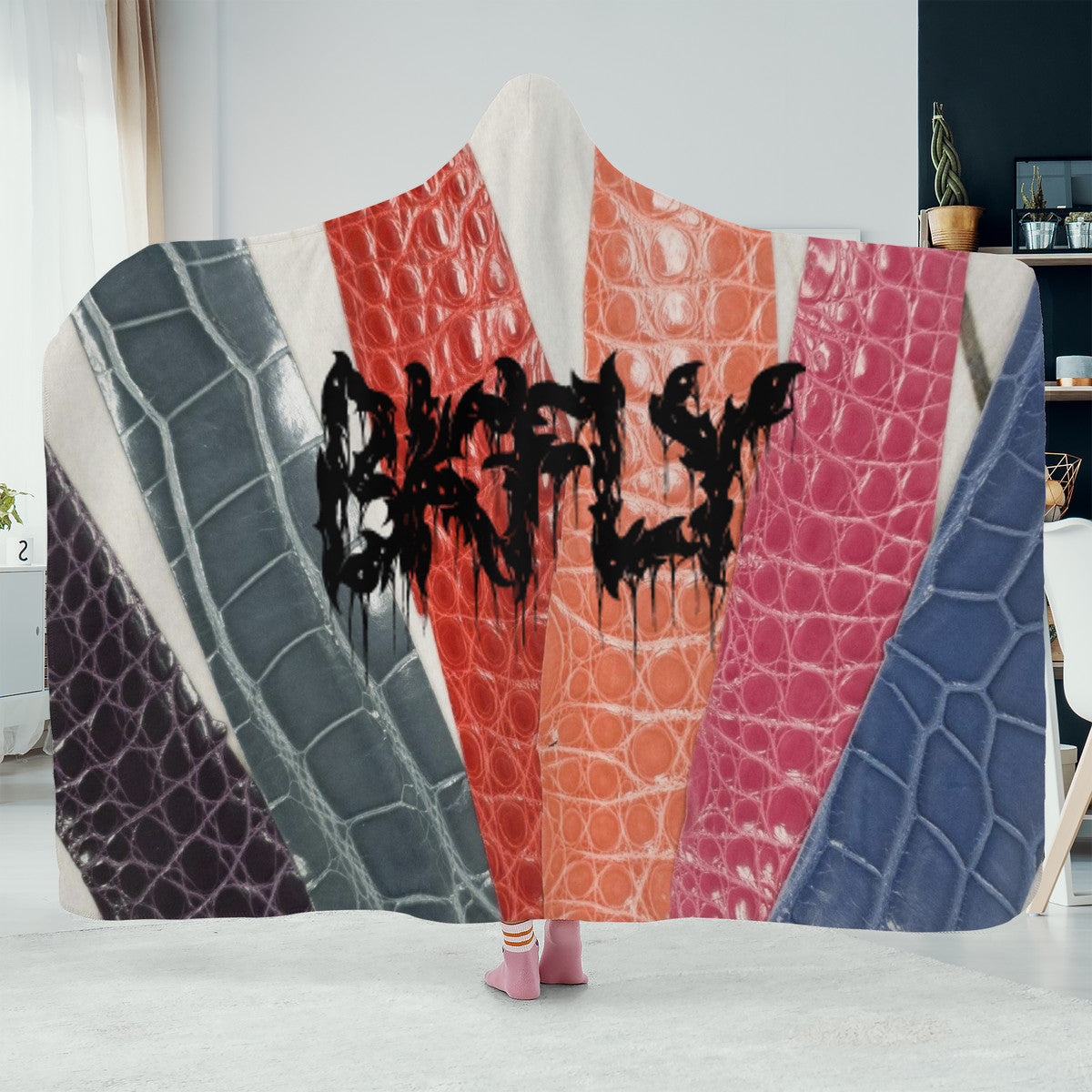 Bkfly SF_F15 Hooded Blanket