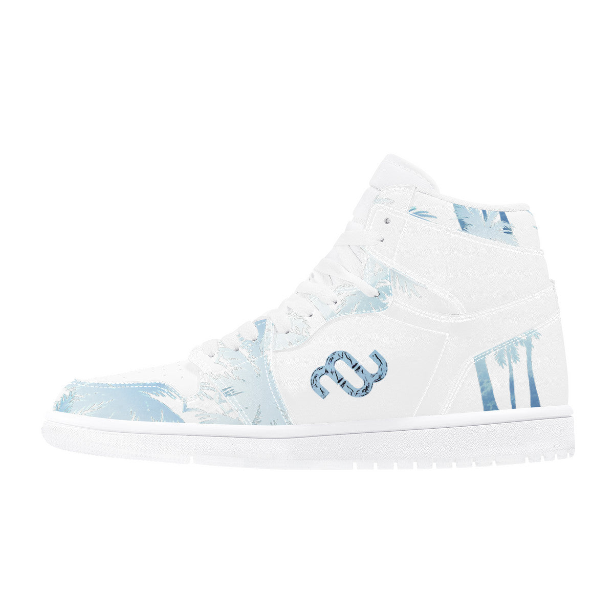 Money Bushae D17 High Top Synthetic Leather Sneaker