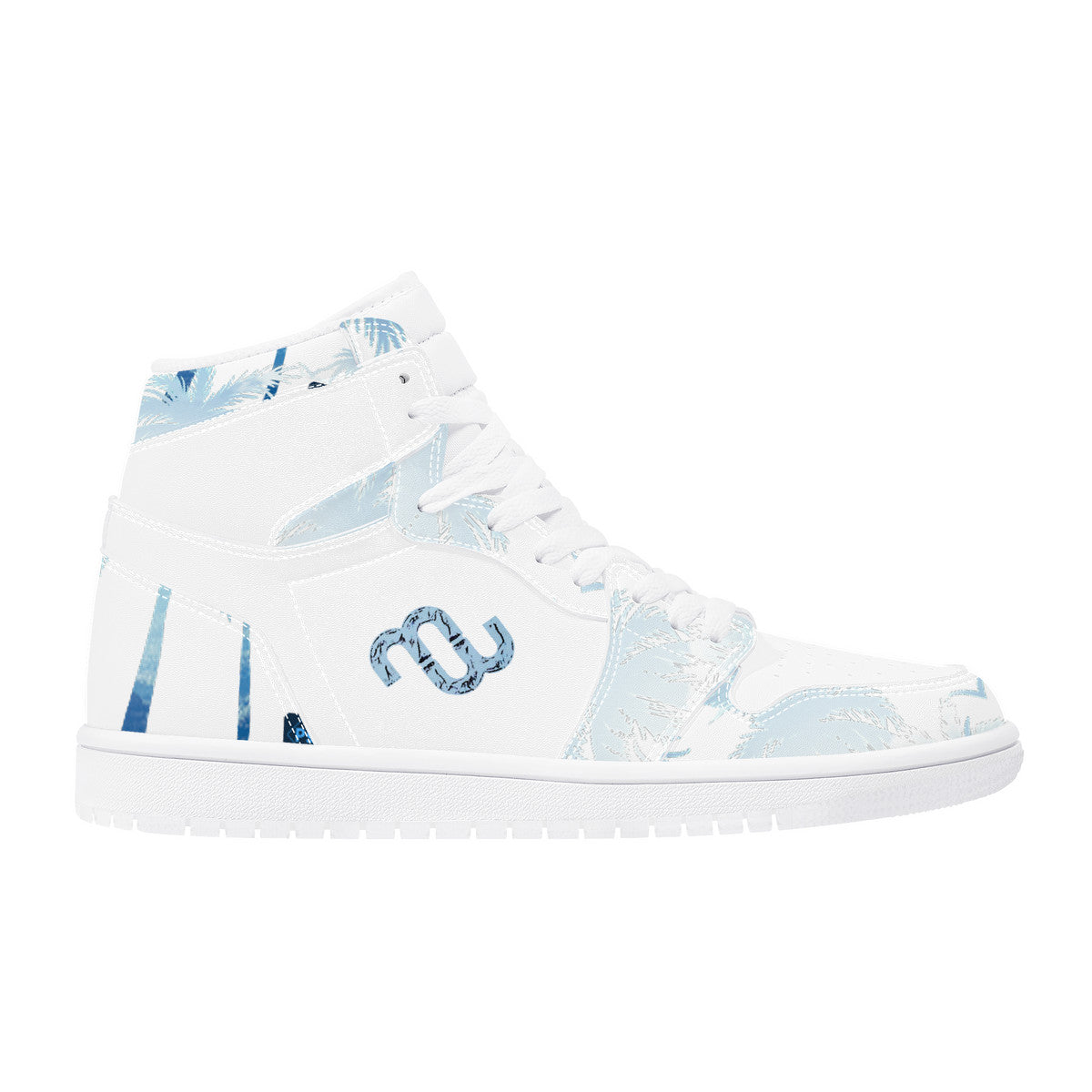Money Bushae D17 High Top Synthetic Leather Sneaker