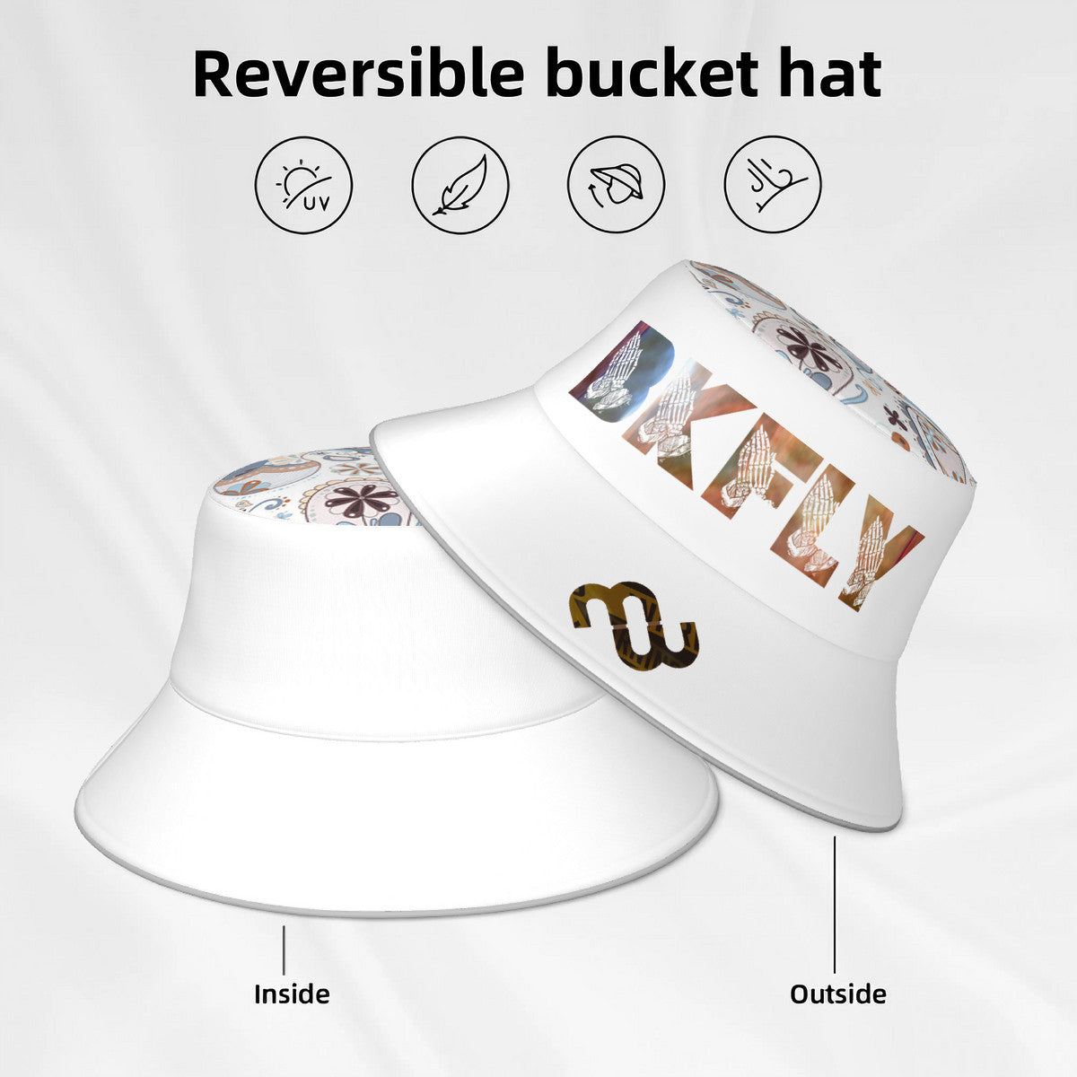 BKFLY Money Bushae HC_T21 Reflective Bucket Hat