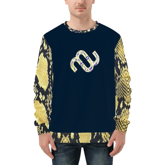 Money Bushae D85 Men's All Over Print Sweater