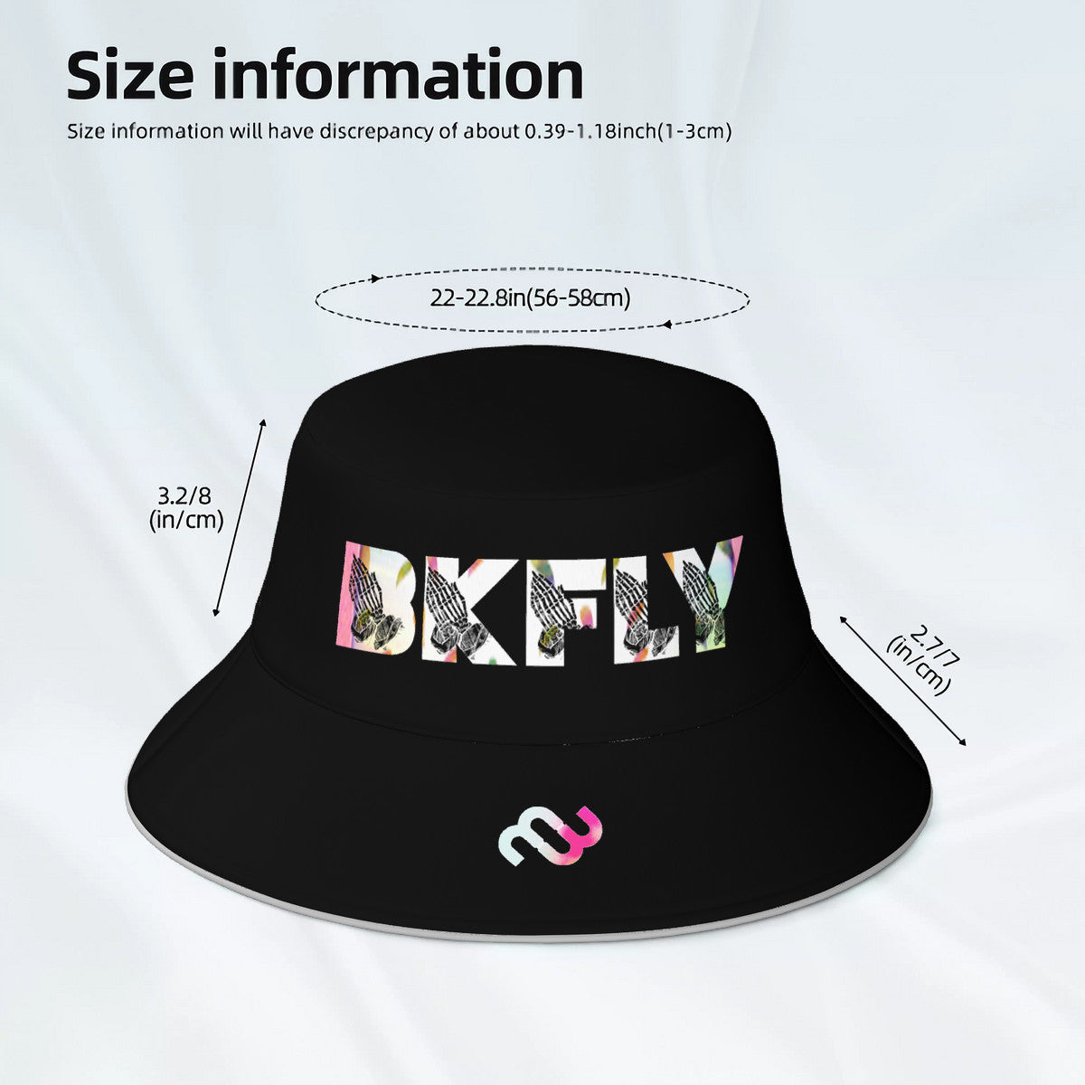 BKFLY Money Bushae HC_T21 Reflective Bucket Hat