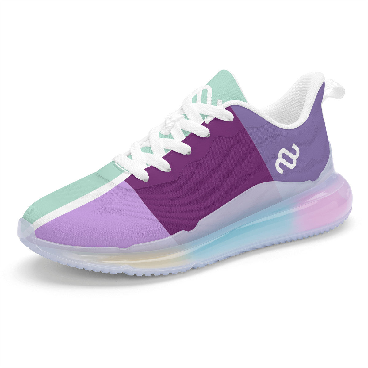 Money Bushae SF_S41 Women's Rainbow Atmospheric Cushion Running Shoes