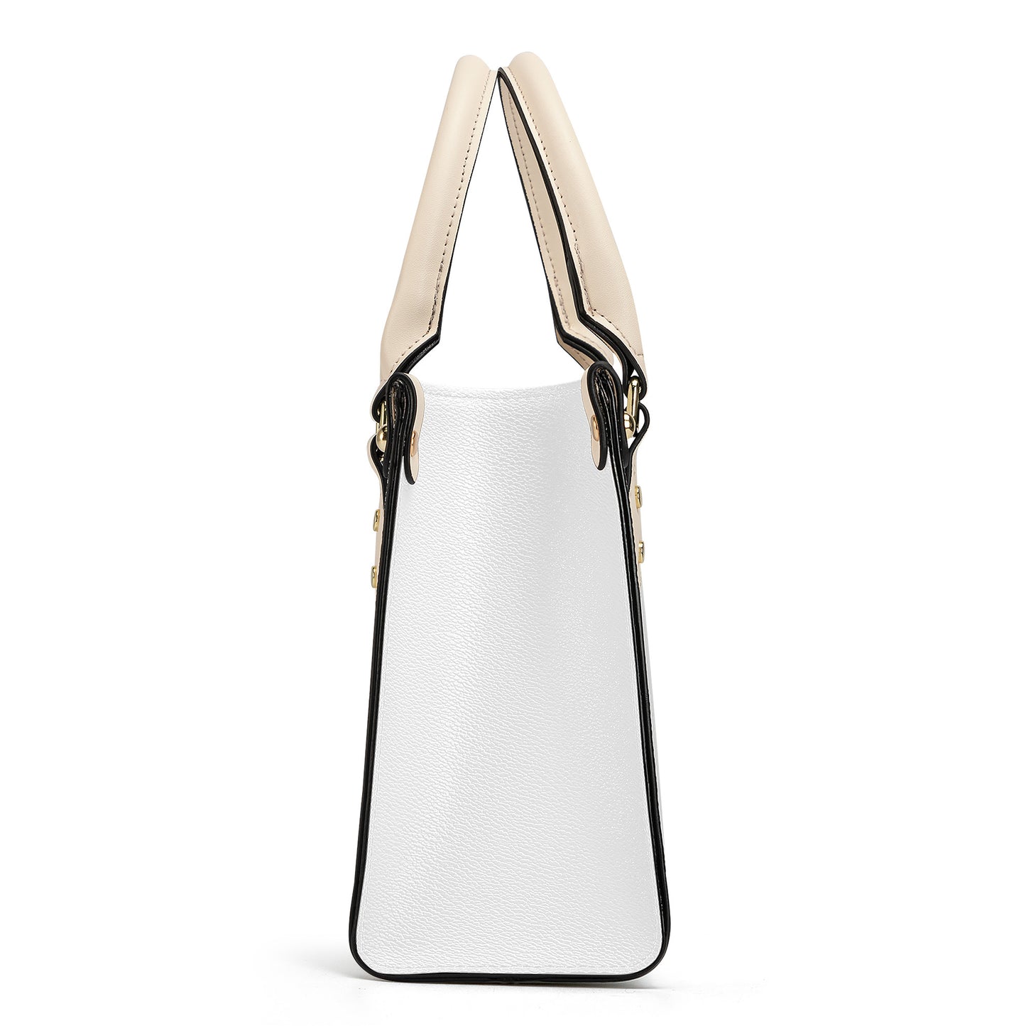 Money Bushae SF_B3 Luxury Women PU Tote Bag - White