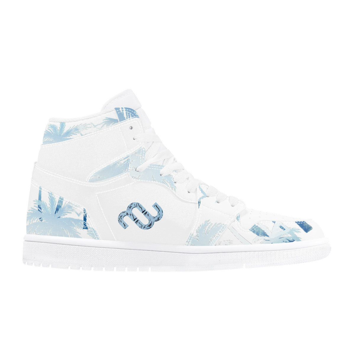 Money Bushae D17 High Top Synthetic Leather Sneaker