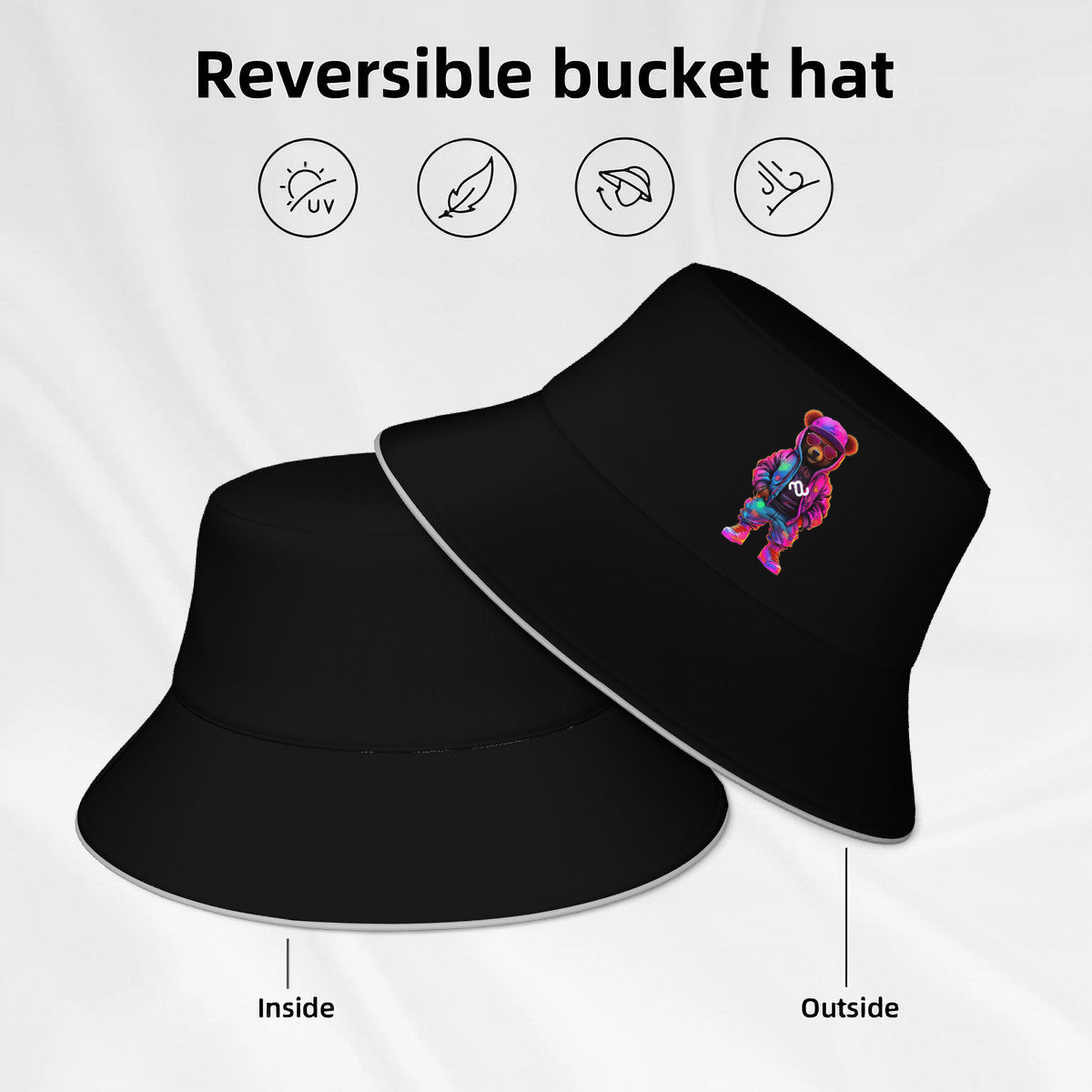 Money Bushae HC_T21 Reflective Bucket Hat