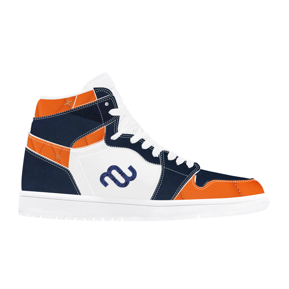 Money Bushae D17 High Top Synthetic Leather Sneaker