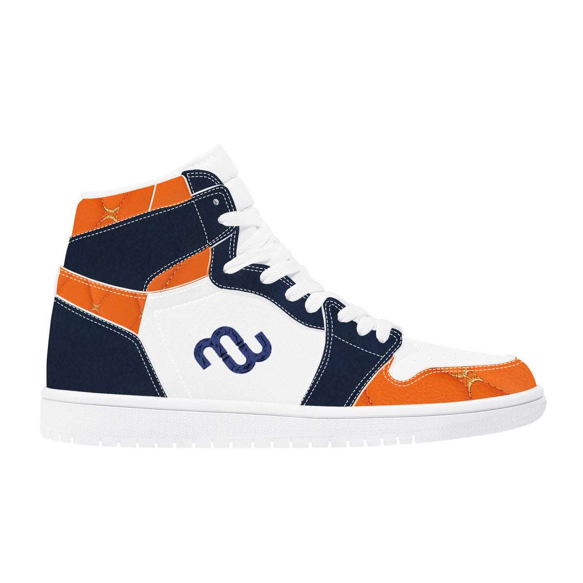 Money Bushae D17 High Top Synthetic Leather Sneaker