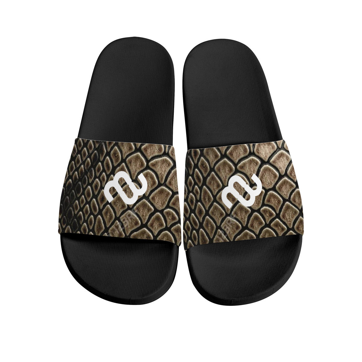 Money Bushae D30 Slide Sandals - Black