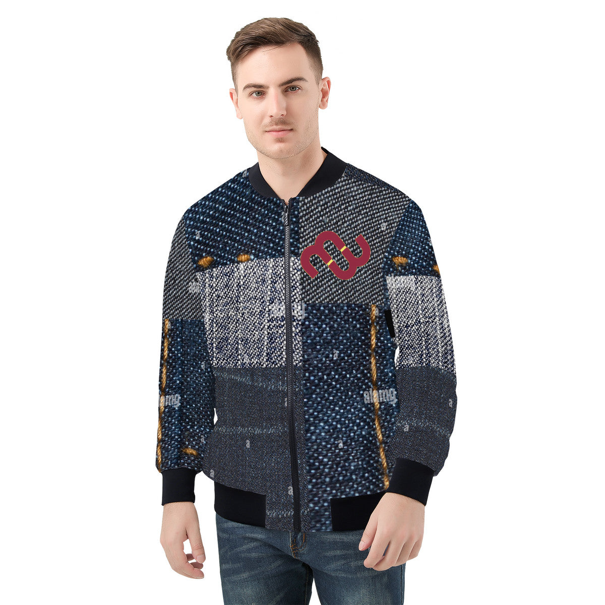 Money Bushae SF_D81 Men's Bomber Jacket