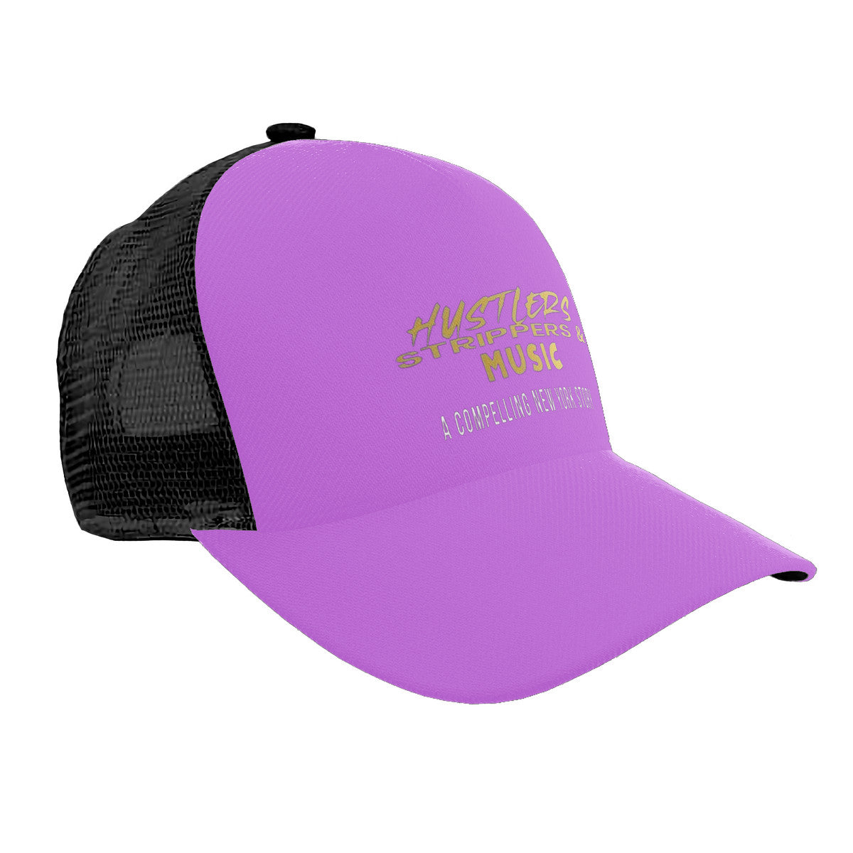 Hustlers Strippers and Music HC_C35 Brim Mesh Baseball Cap