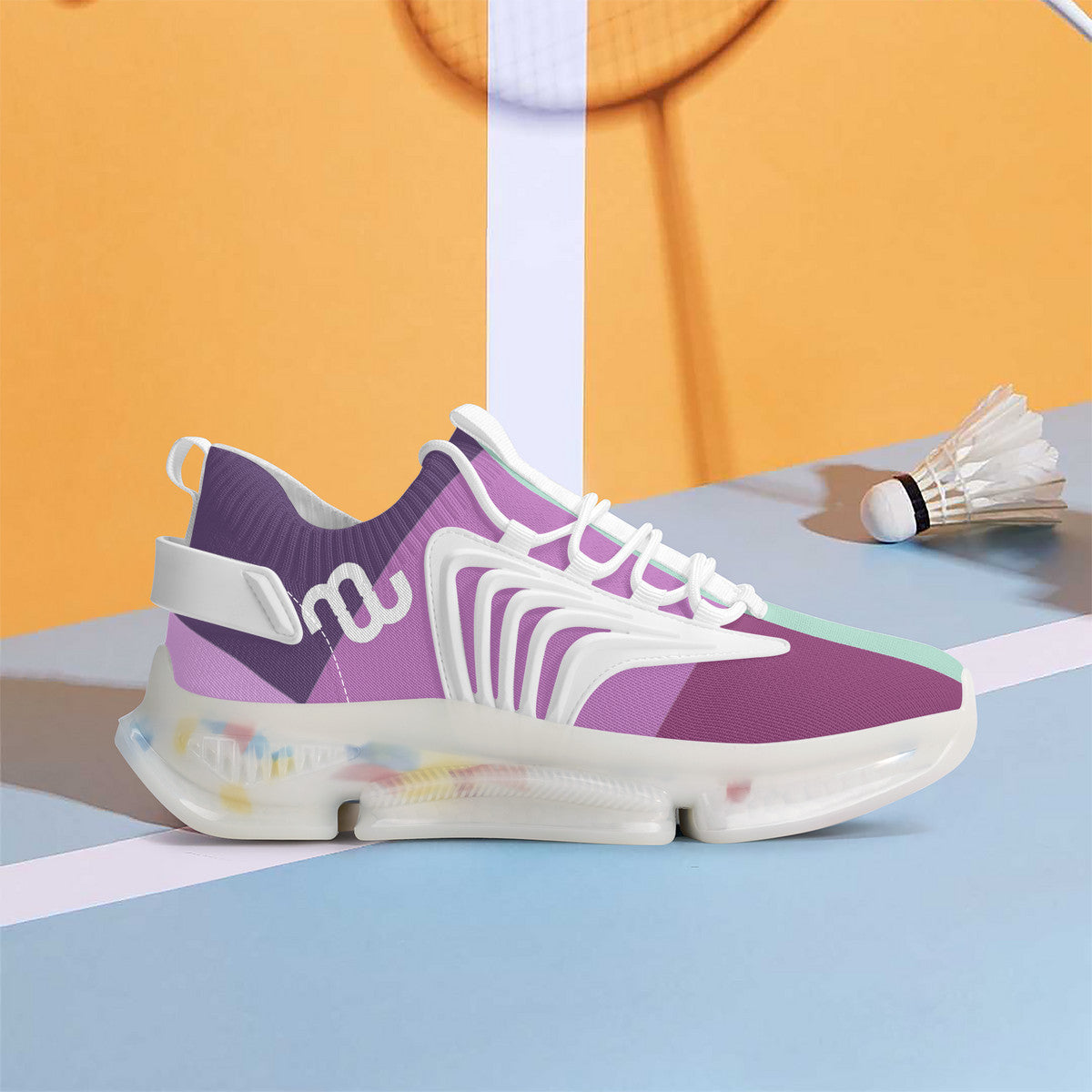 Money Bushae SF_S35 Air Max React Sneakers - White