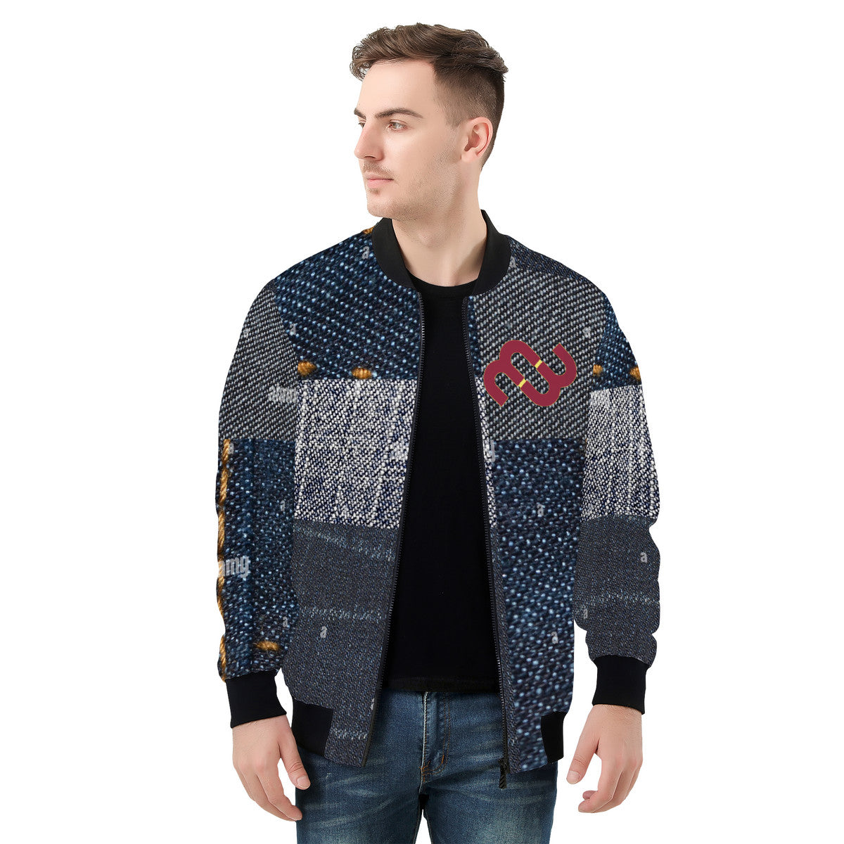Money Bushae SF_D81 Men's Bomber Jacket