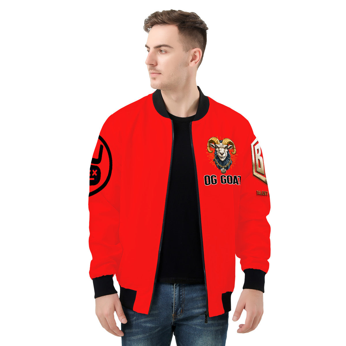 Og Goat SF_D81 Men's Bomber Jacket