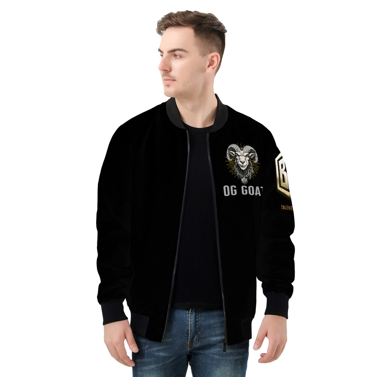 Og Goat SF_D81 Men's Bomber Jacket