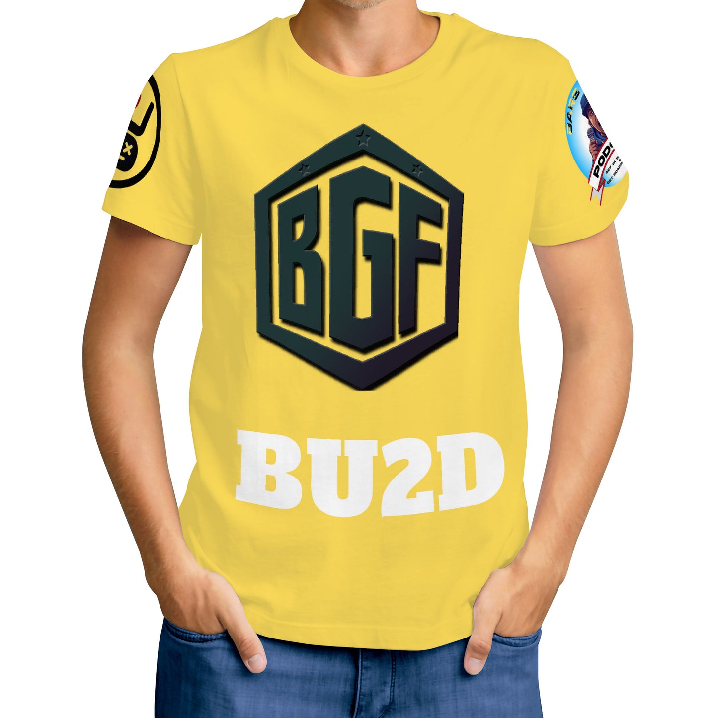 BGF Bu2d D61 Men's All Over Print T-Shirt