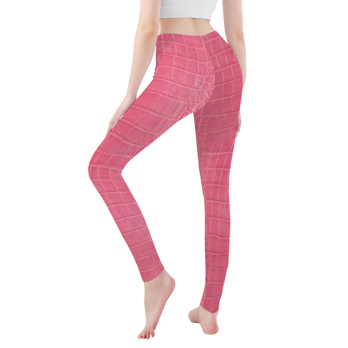Money Bushae D48 All-Over Print Yoga Leggings