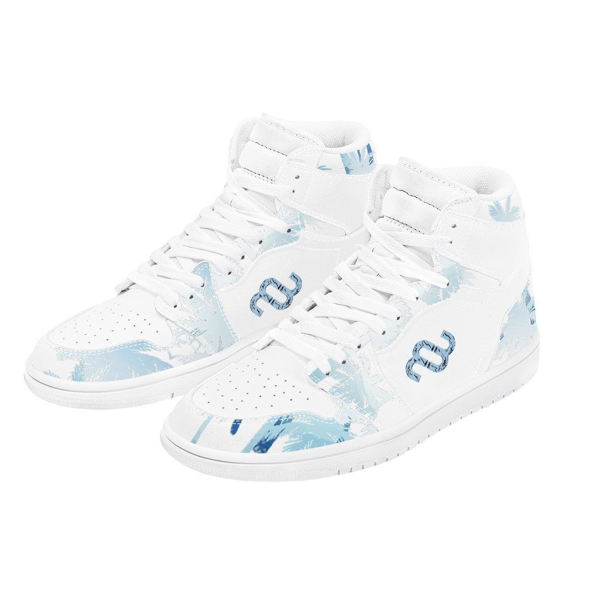 Money Bushae D17 High Top Synthetic Leather Sneaker