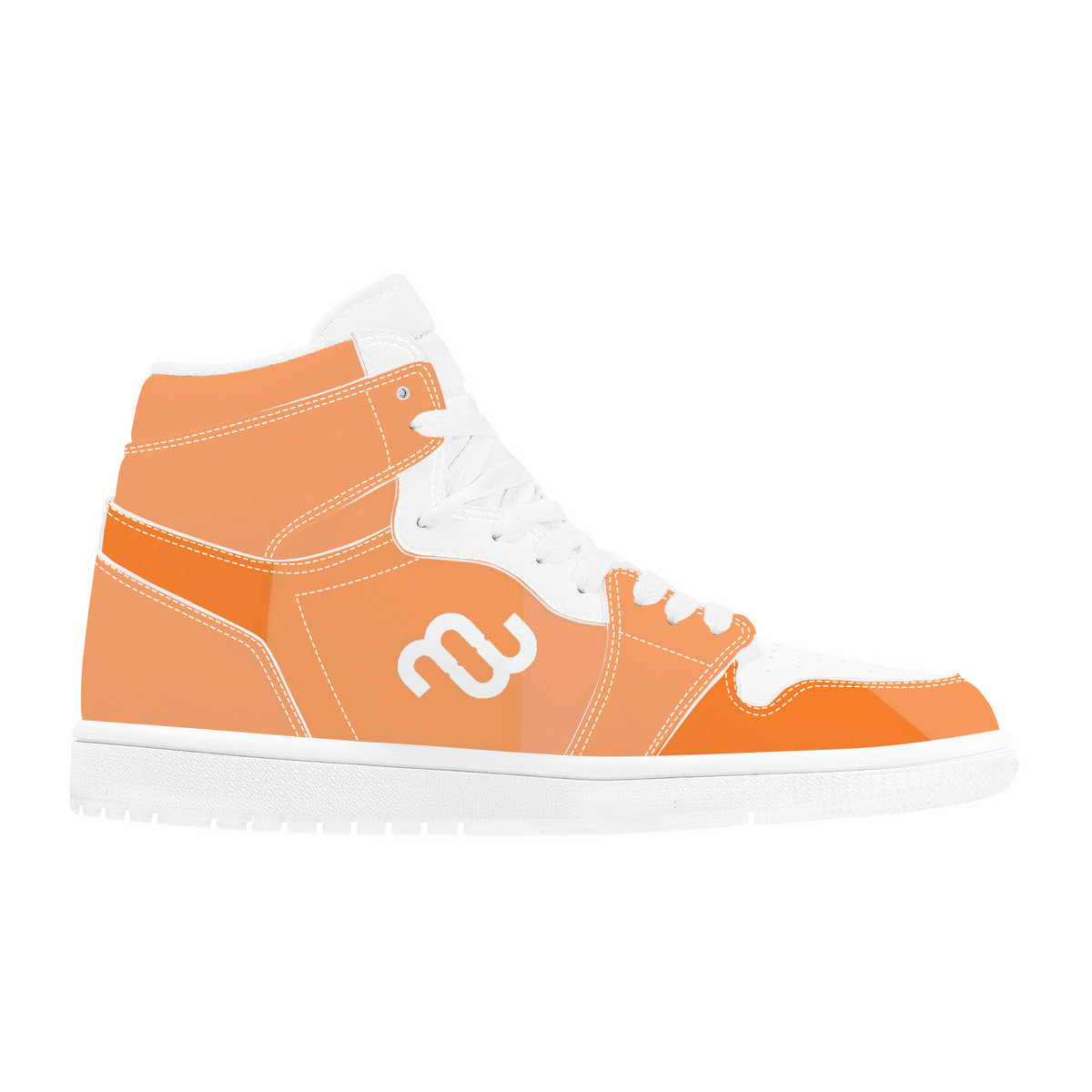 Money Bushae D17 High Top Synthetic Leather Sneaker