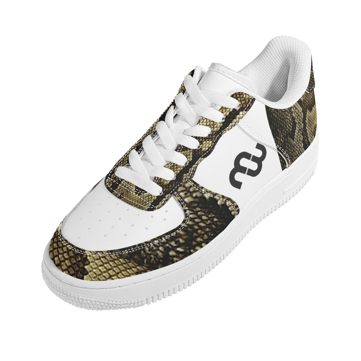 Money Bushae Snake skin print SF_F8 Low Top Unisex Sneaker