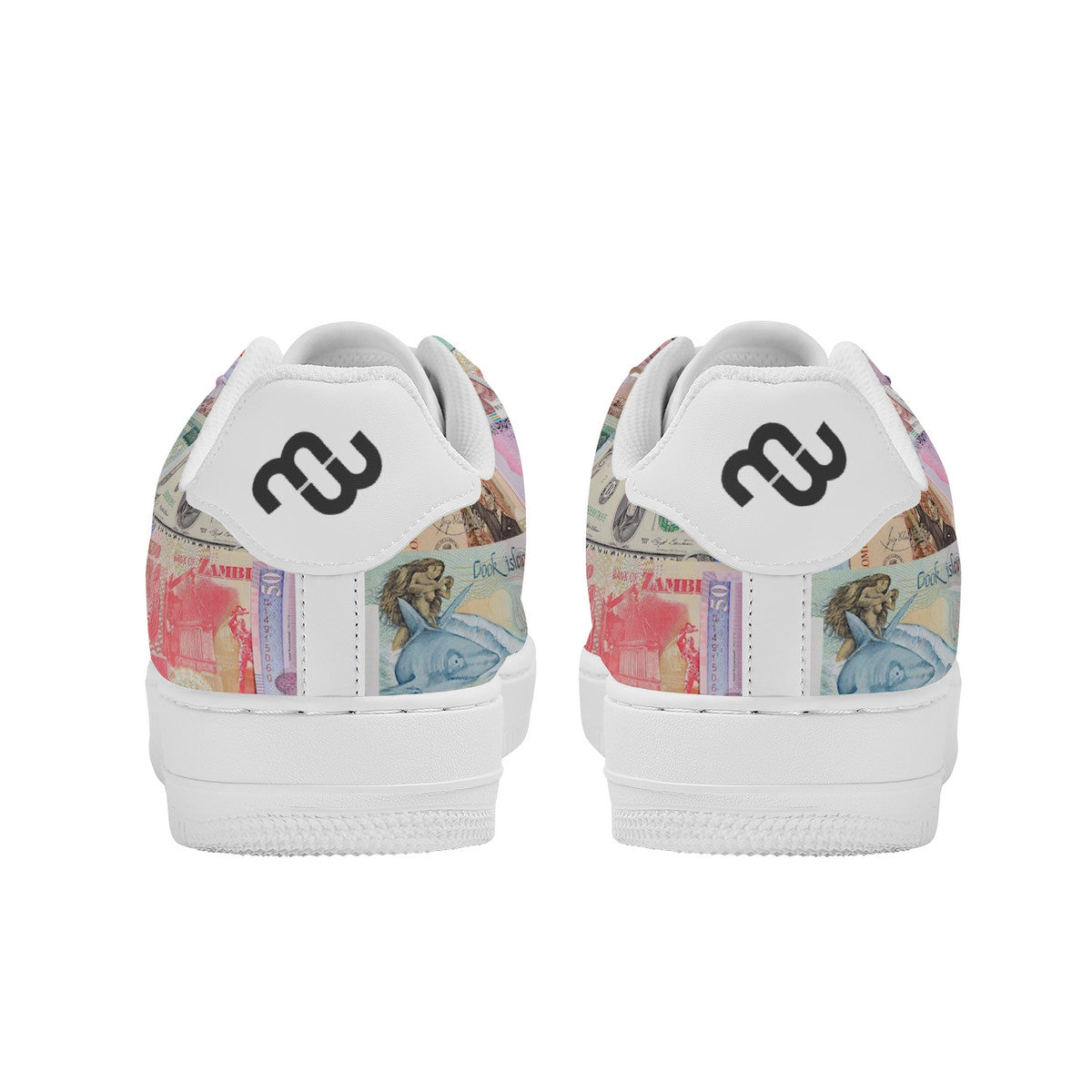 Money Bushae Currency SF_F8 Low Top Unisex Sneaker