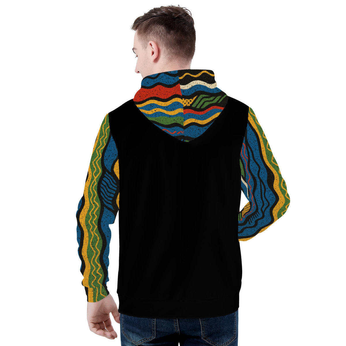 Money Bushae Men's All Over Print Hoodie