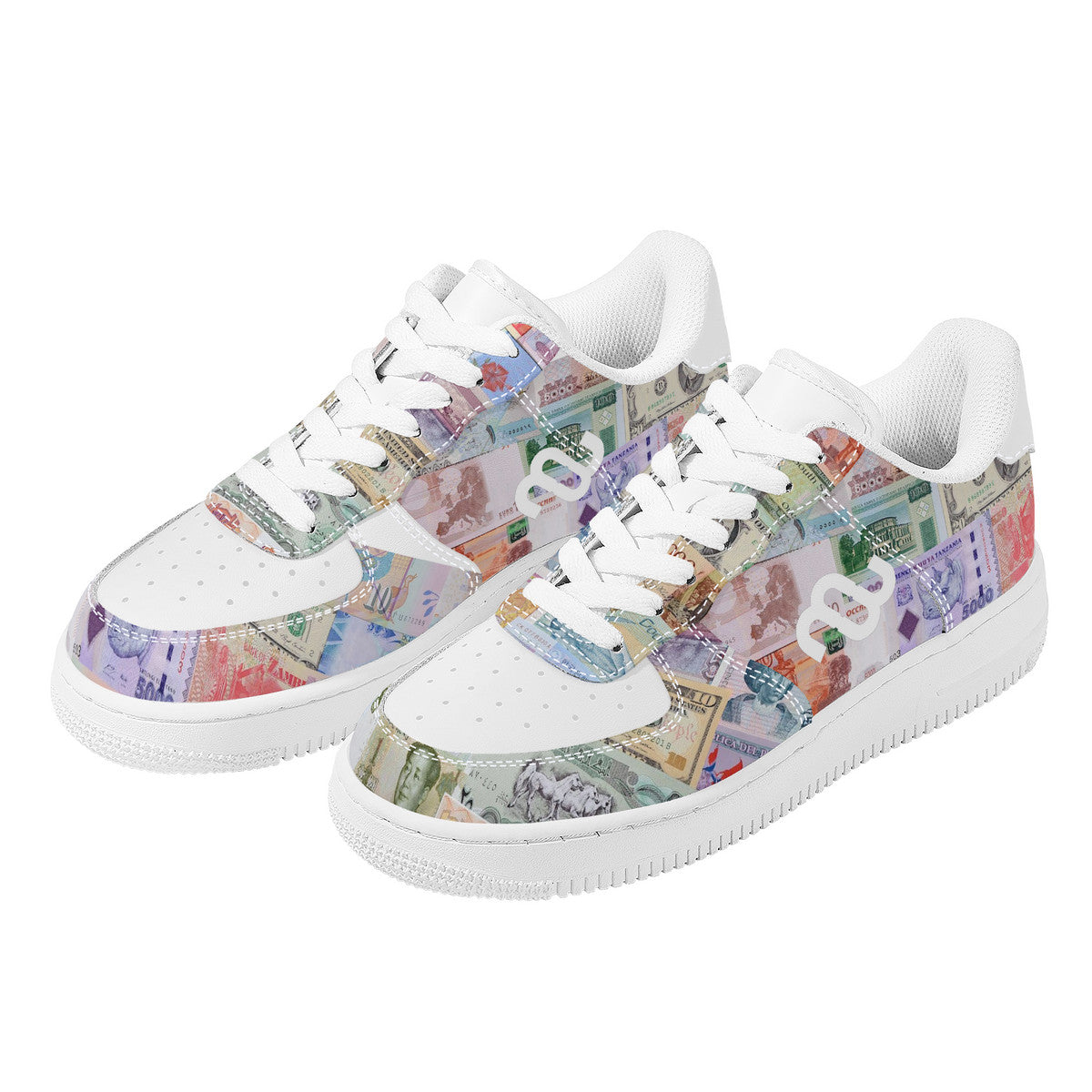 Money Bushae Currency SF_F8 Low Top Unisex Sneaker