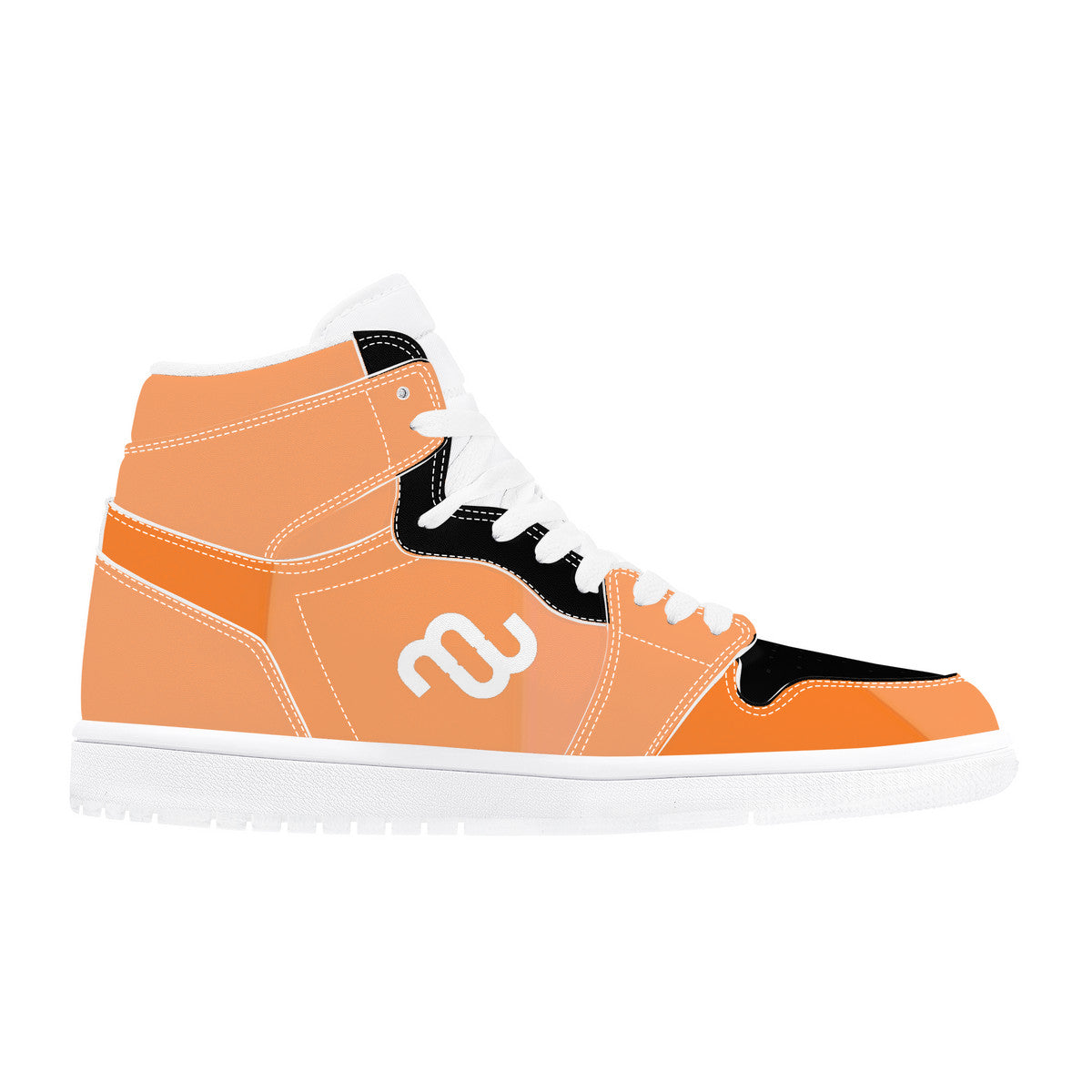 Money Bushae D17 High Top Synthetic Leather Sneaker