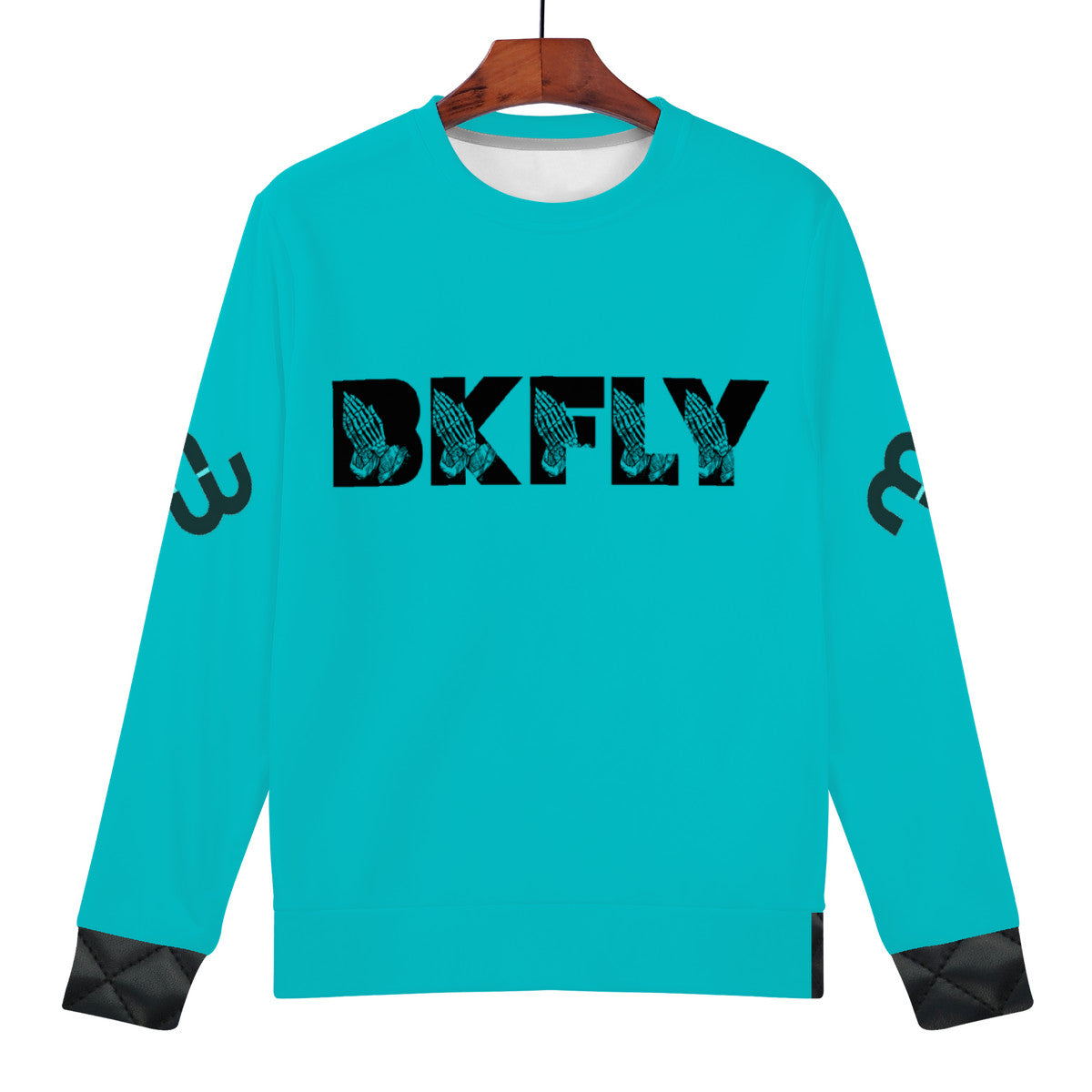 BKFLY Men's All Over Print Sweater