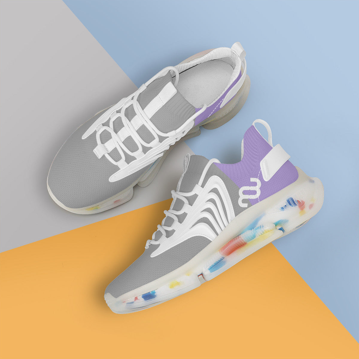 Money Bushae SF_S35 Air Max React Sneakers - White