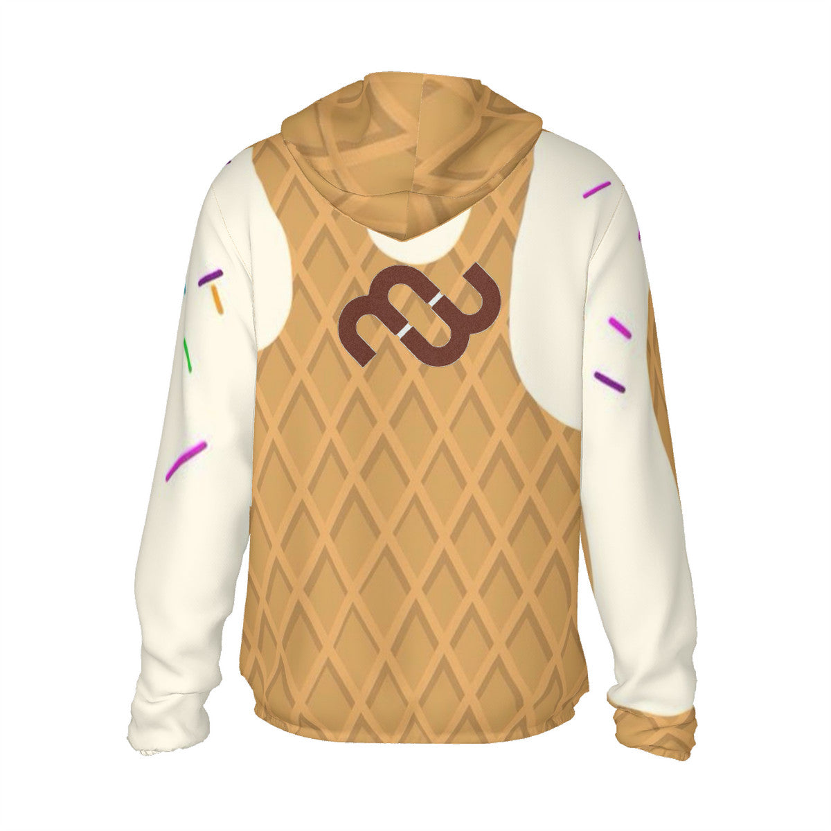 Money Bushae ice cream cone vanilla HC_F1 Sun Protective Lightweight Zipper Hoodie
