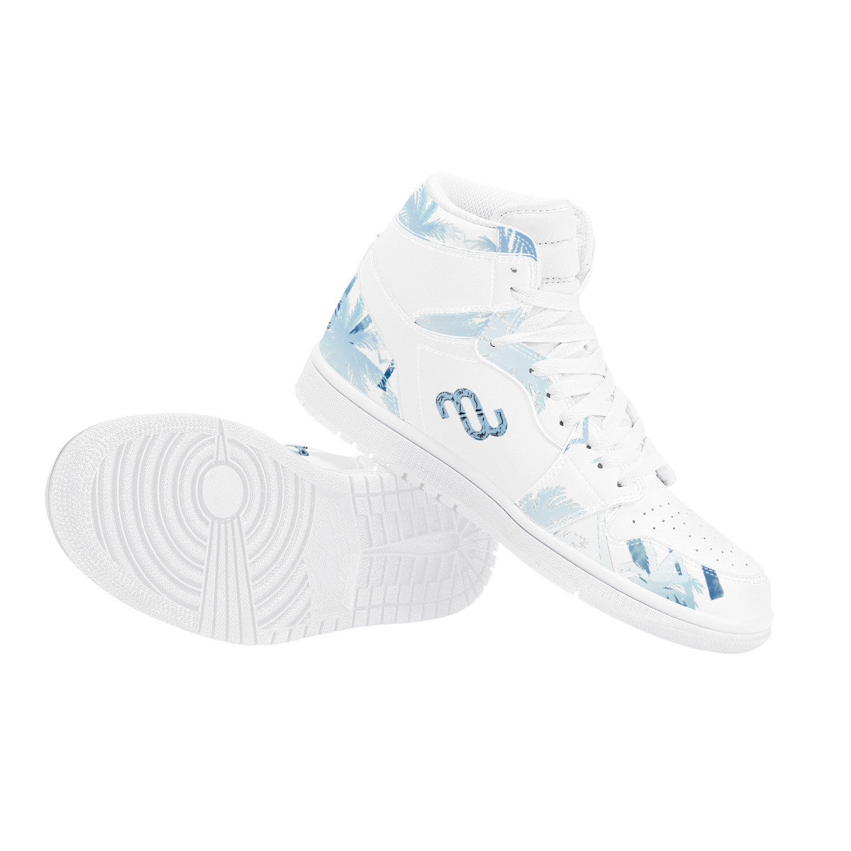 Money Bushae D17 High Top Synthetic Leather Sneaker