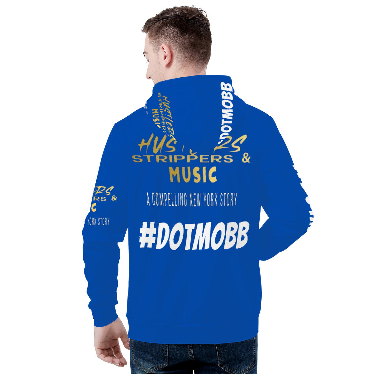 Bgf HSM Dotmobb D55 Men's All Over Print Hoodie