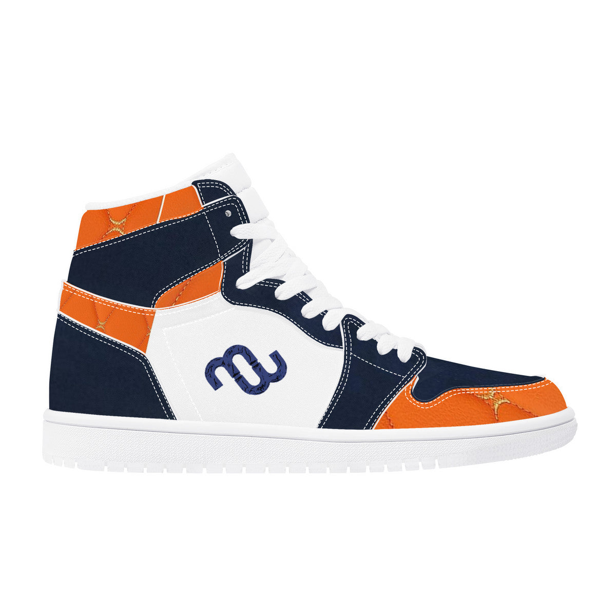 Money Bushae D17 High Top Synthetic Leather Sneaker