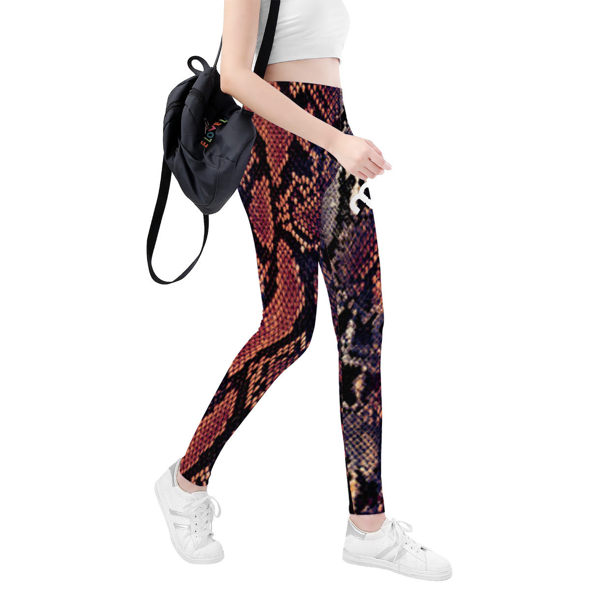 Money Bushae D48 All-Over Print Yoga Leggings