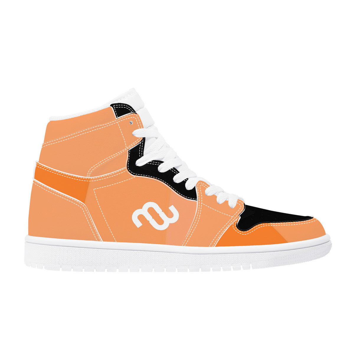 Money Bushae D17 High Top Synthetic Leather Sneaker